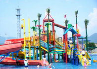 1 سال گارانتی Aqua Playground کودکان و بزرگسالان تجهیزات اسلاید آب