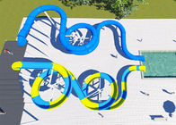 2 نفر اسلاید شنا در فضای باز برای خانواده تفریحی / ماجراجویی پارک اسلاید آب