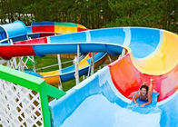 Family Open Spiral Slide فضای باز برای سفارشی برای تفریحی Aqua Park