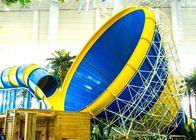 سرسره های آبی فایبرگلاس سفارشی هتل با کاسه شناور