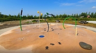 پارک آبپاش جذاب و تعاملی کودکان در پارک آبی برای فروش گرم