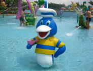 دونالد اردک سفارشی اسپری Aqua Play Water بازی فایبر گلاس تجهیزات پارک آب
