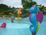 آب بازی Kid Friendly Parks Water Cartoon Hippocampus اسپری آبی رنگ