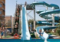 آبگرم سرعت آب در فضای باز پارک آبی آب پارک استخر تجاری اسلاید آبی رنگ