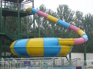 کابین فضای غول پیکر طولانی Slide سفارشی Aqua Park Equipment 12 Meter Tower