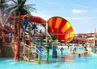 آبگرم سوپر گردباد آب اسلاید Aqua Fiberglass Theme Park Equipment