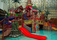بزرگسالان تجهیزات زمین بازی آب آبی، خانه آبزی بزرگ مایا Style Theme Park Slide
