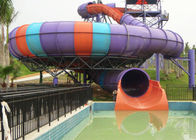 سوپر آب کاسه آب اسلاید / تم آب پارک تفریحی اسلاید برای استخرهای شنا بزرگ