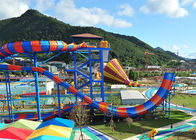 پارک آبی تجاری سرسره آبی فایبر گلاس Super Boomerang Water Slide