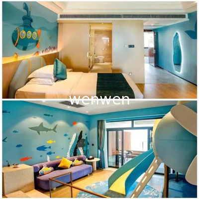 Family Rooms Entertainment Friendly Hotel Slide for Entertainment and Kids Club