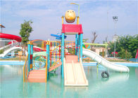 پارک تفریحی کودکان و نوجوانان زمین بازی / Fiberglass Interactive Water House Toys
