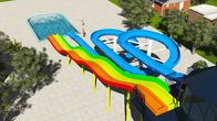 SGS Water Park Design فایبر گلاس ورزش ترکیبی استخر آب اسلاید