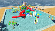 تجهیزات بازرگانی Kid Water Park Design Fibreglass Pool بازی آب تجهیزات
